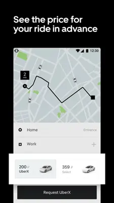 Uber Russia android App screenshot 0